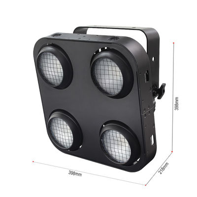 Tutup Air Tahan Air 4 Mata Stage Blinder Light 4x90W DMX512 LED Audiens Light Cob Blinder Light