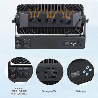 Wall Washer Light 40x10W RGBW 4-in-1 Waterproof Floodlight untuk City Stage Park Aluminium Wash Led Lighting