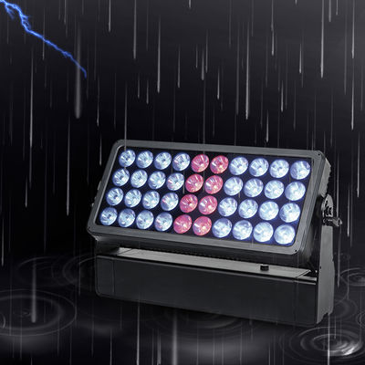 Wall Washer Light 40x10W RGBW 4-in-1 Waterproof Floodlight untuk City Stage Park Aluminium Wash Led Lighting