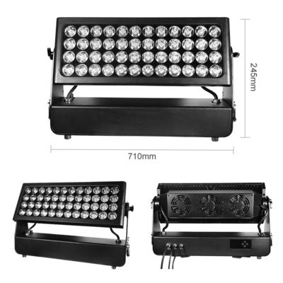 Factory Wholesale 2000W LED Flood Light Outdoor IP65 48x40W RGBW 4in1 Architectural Wash Light  for City Beautification Project