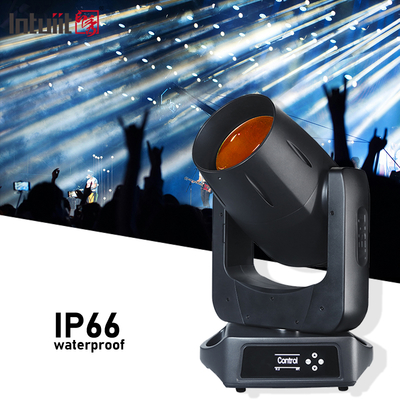 Tahap IP66 Outdoor Moving Head Beam Light 200W Waterproof LED DMX512 Mode Kontrol 200W Waterproof Moving Head Light