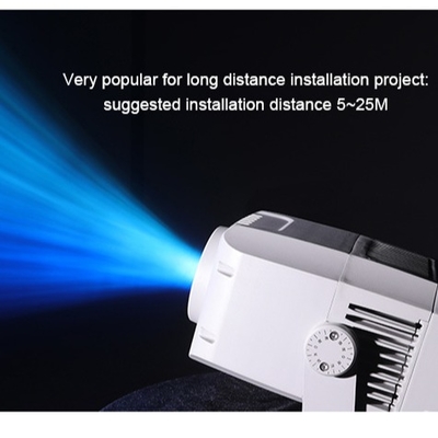 200W Custom Gobo Projector Ip65 Cahaya Tinggi Iklan Led Outdoor Natal Gobo Logo Projector Lampu Iklan