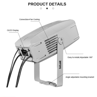 Proyektor Gobo Ripple Air LED 200w Luar Ruangan Ip65 Efek Cahaya Gelombang Air LED Ripple Laut Lampu Panggung