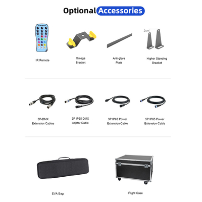 LED 24*2W Pencahayaan panggung DMX512 RGBW Led Light Bar Linear Disco Stage Club Wedding Voice-Activated Led Wall Washer Light