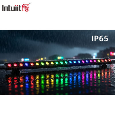 IP65 Waterproof LED RGBW Wall Washer Light 24*2W Outdoor Aluminium Lamp Body untuk Taman & Landscape Bangunan Tinggi