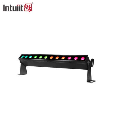IP20 Stage Event Party Wedding 12x2W RGBW DMX Baterai LED Wall Washer Uplight