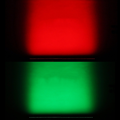Penggunaan dalam ruangan 24x2W RGBW Led Wall Washer Lampu untuk DJ Pernikahan Partai High Brightness Uplights
