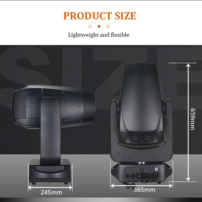 Lampu Panggung Moving Head LED 280W BSW 2025 DMX512 Beam Spot Wash 3in1 untuk DJ Disco Show CMY