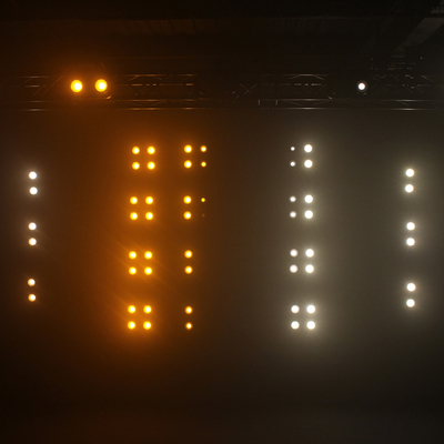 4x90W 4 mata LED LED Light Light Amber Hangat putih 2in1 IP65 Waterproof LED Stage Light