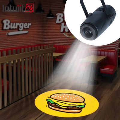40w Ip20 Indoor Custom Advertising Gobo Led Logo Proyektor Lampu