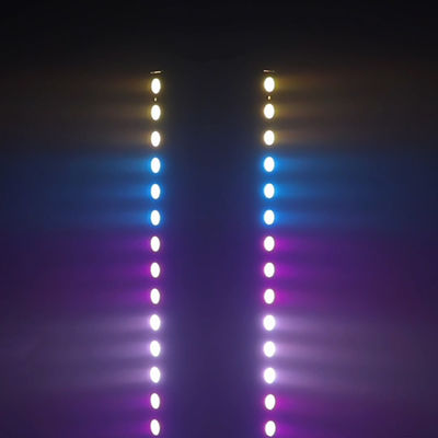 12*2W 4-in-1 IP65 LED Wash Bar Baterai Powered RGBW Proyeksi Lampu efek sinar