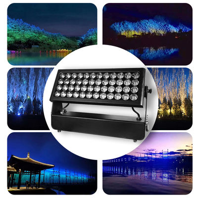 High Power RGBW 4 in 1 1500W Led Wall Washer Light untuk pesta pernikahan dan arsitektur lanskap