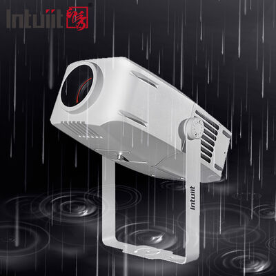 200W Outdoor Gobo Projection Waterproof IP65 DMX LED Logo Projector Lampu untuk Bangunan