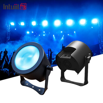 120W RGBW 4in1 COB Zoom Par Can Light Dengan RGBW untuk Pernikahan Teater Gereja