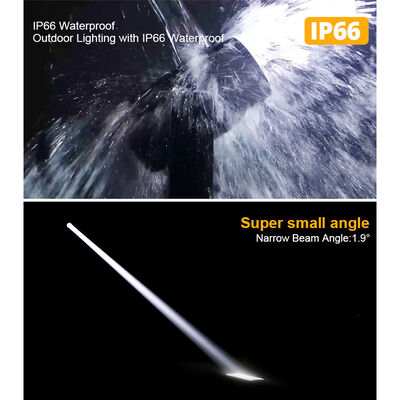 Kepala Bergerak Sinar LED 200W DMX Gobo IP66 8 Prisma Segi + 4 Prisma Linier Lampu Kepala Bergerak Panggung Dj