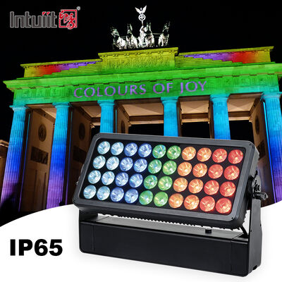 Lampu Sorot LED Luar Ruangan RGBW 40x10W Warna Kota IP65