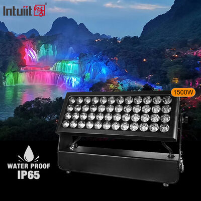 High Power RGBW 4 in 1 1500W Led Wall Washer Light untuk pesta pernikahan dan arsitektur lanskap