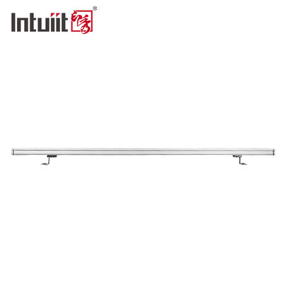 Lampu Wall Washer DMX512 RGB RGBW LED Warna-warni Outdoor Indoor 6W 12W 24W Linear Bar untuk Pencahayaan Panggung Pesta Gereja Pernikahan