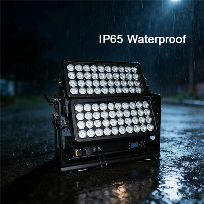 Lampu Sorot LED Daya Tinggi 400W 800W 1500W Tahan Air IP65 Pencahayaan Industri Konstruksi Stadion Luar Ruangan DMX512