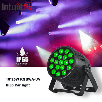Lampu Par LED RGBAW UV 18x20w IP65 Tahan Air