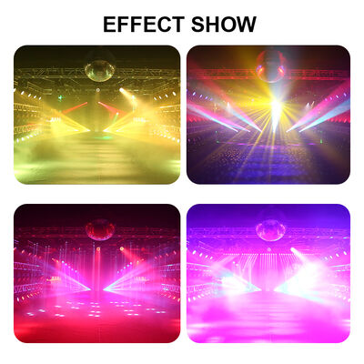 37x10W 4in1 RGBW LED Moving Head Zoom Wash Light DMX512 Peralatan panggung profesional untuk bar pernikahan klub malam