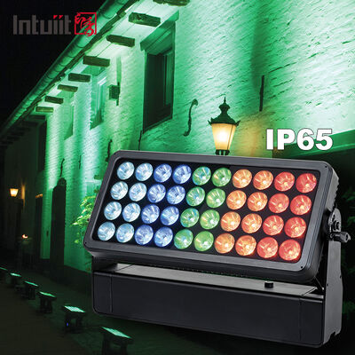 Lampu Sorot LED 400W IP65 Lampu Pohon Taman Lanskap Luar Ruangan Lampu Cuci Panggung Eksterior Aluminium Die-Cast Lumen Tinggi