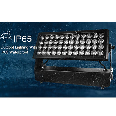 Lampu Sorot Pencuci Dinding LED 4-In-1 RGBW 1500W Tahan Air IP65 Luar Ruangan Profesional untuk Pencahayaan Lanskap Kota Arsitektur