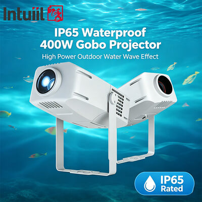 400W IP65 Air Wave Projector Light   LED DMX512 Outdoor Dynamic Ripple Effect untuk Bangunan, Kolam Renang & Panggung