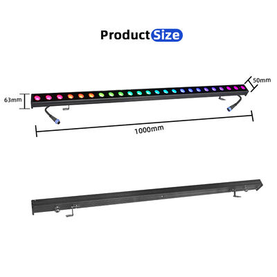 2x24W RGBW 4-in-1 IP65 Outdoor LED Linear Wall Washer