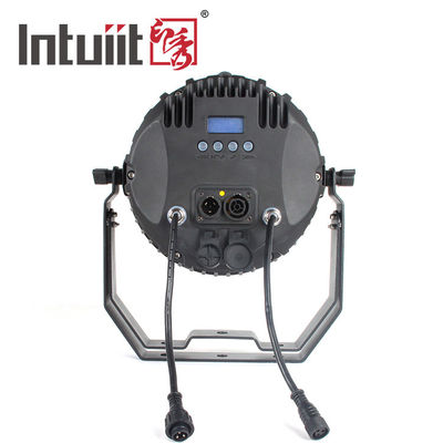 Profesional RGBW 4 In 1 LED Par Can Stage Lights Outdoor 12x10W Aluminium IP65