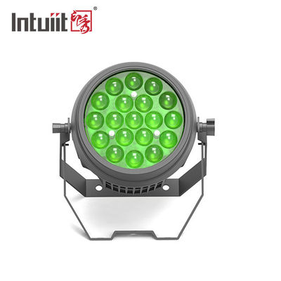 DMX512 Kontrol 19 × 10W RGBW LED Par Can Lampu Panggung