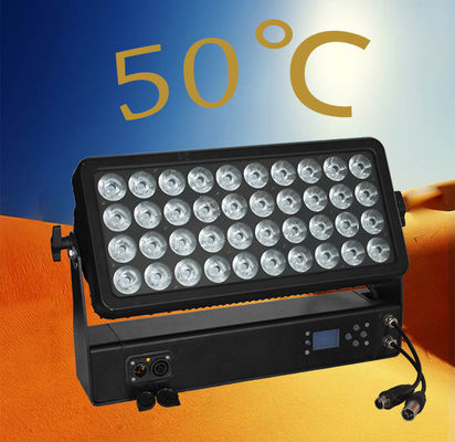 City Color Wash 400W Led Wall Washer Light RGBW 4in1 Alloy Aluminium IP65 DMX512