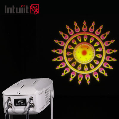 200w Proyektor Gobo Luar Ruangan Tahan Air Led Zoom Lampu Efek Led Disesuaikan