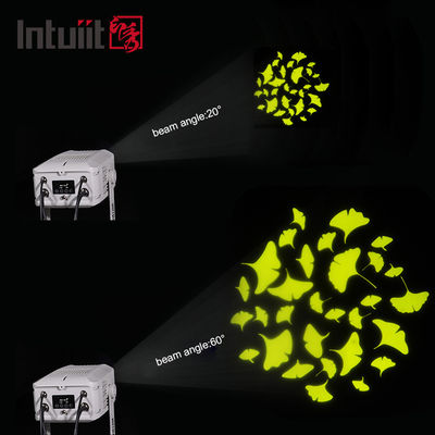 100W Waterproof Outdoor Projector Light IP65 Gobo Projector dengan Efek Sinar LED DMX DMX512 Control Mode