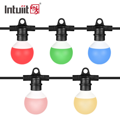 116W Led Stage Light Bulbs IP54 RGBW Party Led String Lights Dekorasi Natal