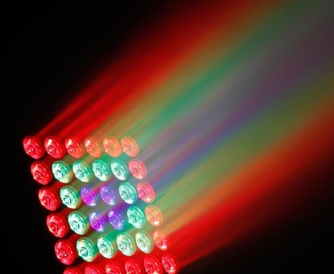 Matrix Pixel 6x6 LED Moving Head Light Pencampuran Warna Untuk Pesta