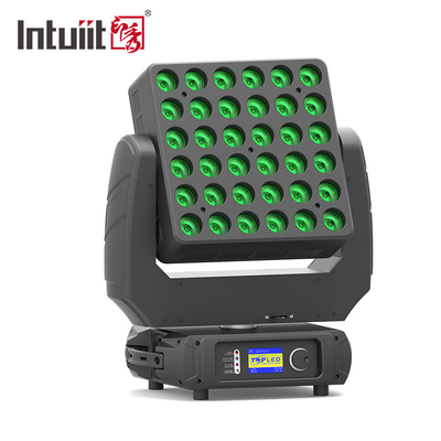 500W LED Matrix Pixel Moving Head Light Di Sekitar Kontrol DMX Efek Kacang Dan Cuci Untuk Acara Panggung
