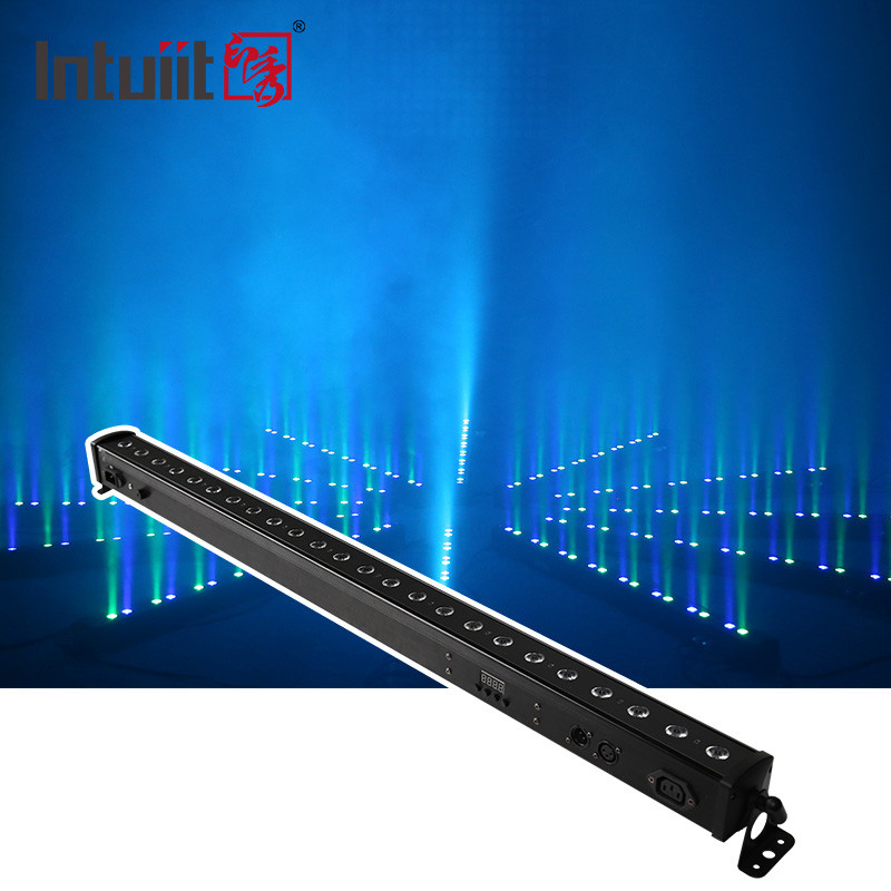 12x2W Indoor DJ Linear Light Bar DMX Control LED Wall Washer Untuk Konser Acara Fasad Pernikahan