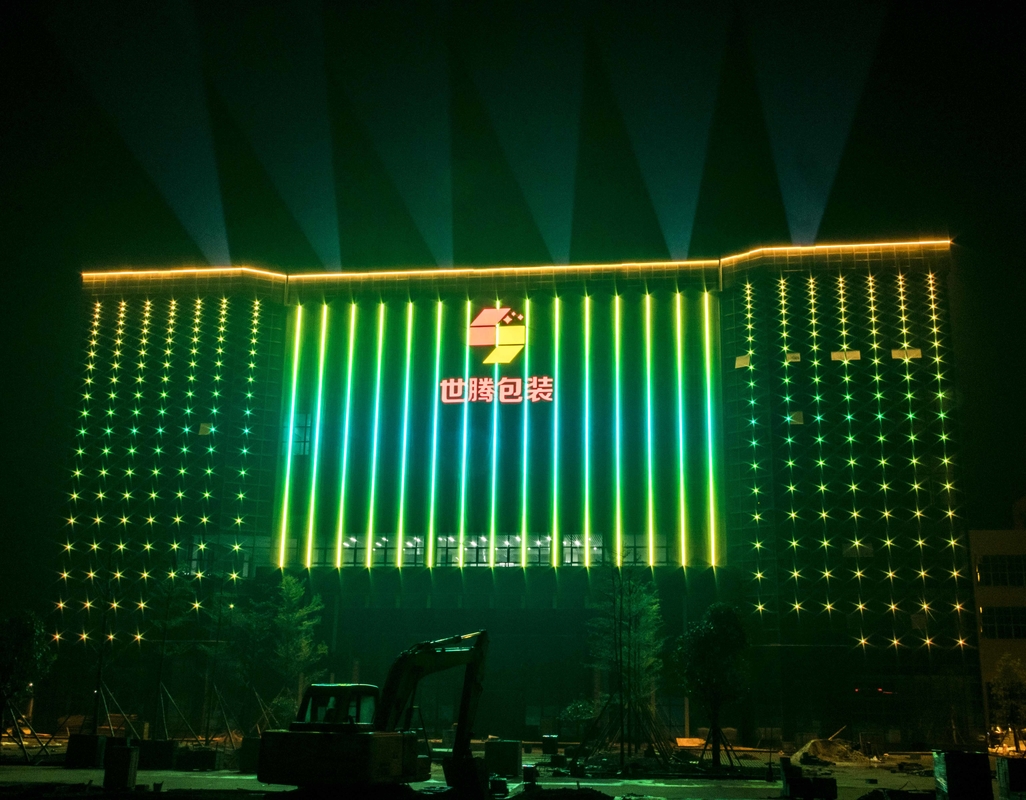 14x10w Rgbw 4 in 1 Wash Bar Light Ip65 Led Wall Washer Outdoor DMX Perubahan Warna