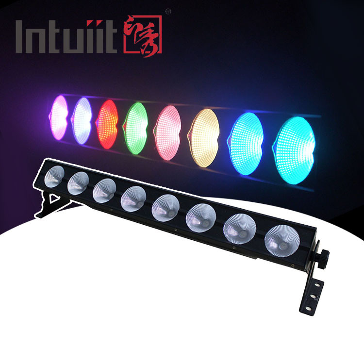 8*15W RGB 3in1 DMX LED Matrix Pixel Stage Light untuk DJ Bar Disco Night Club