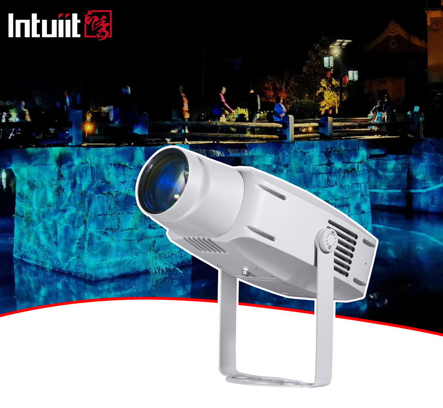 Proyektor Gobo 400W Led Laser Logo Light Proyektor Outdoor Proyektor Sistem Sign Light