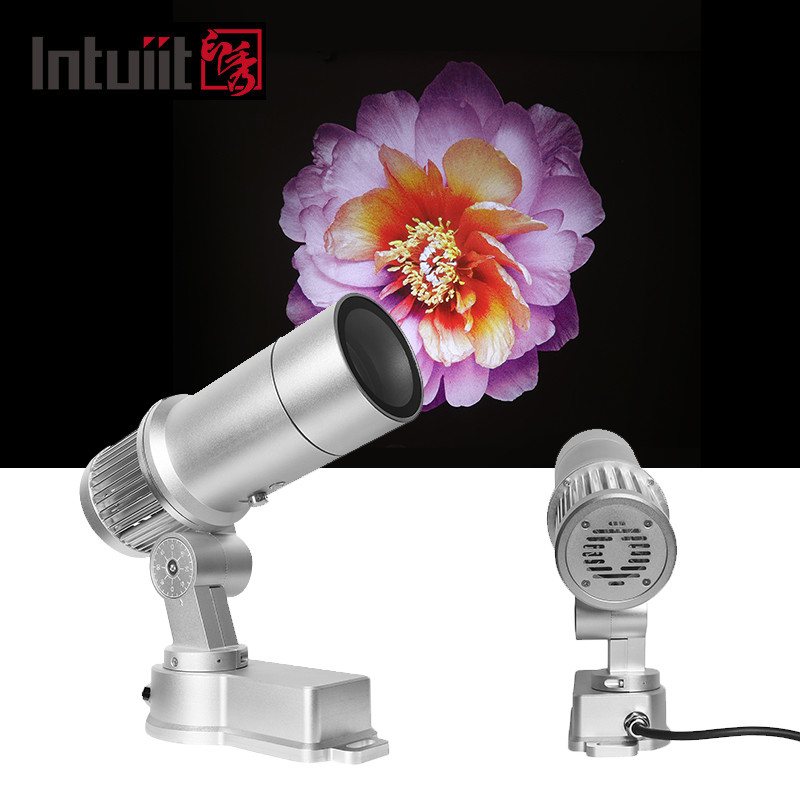 Pabrik baru Hot Waterproof Outdoor Exterior HD 60W dmx LED Logo Gobo putar Proyektor Proyeksi bangunan gambar cahaya