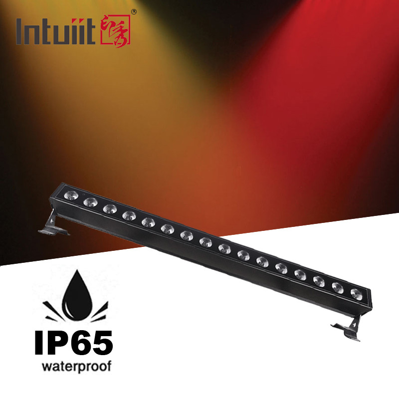 IP65 16*5w RGBW Led stage light Dengan DMX512 stage lights wall bar led lights disco