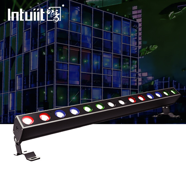 3000K RGBW 4-in-1 Stage Dj Lights Bar Led Wash Light untuk pesta gereja pernikahan