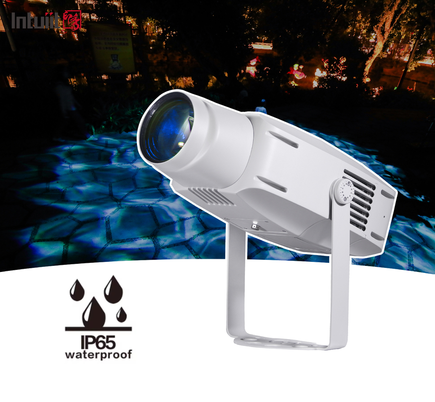 400W Outdoor Led Gobo Projector Waterproof High Resolution Logo Projector Lampu Gobo Luar Ruang
