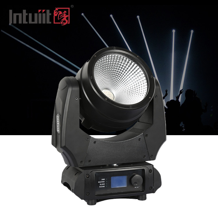 DJ Stage Disco Light 200W Beam Led Moving Head Light Dengan Lampu Tahap Kontrol Dmx