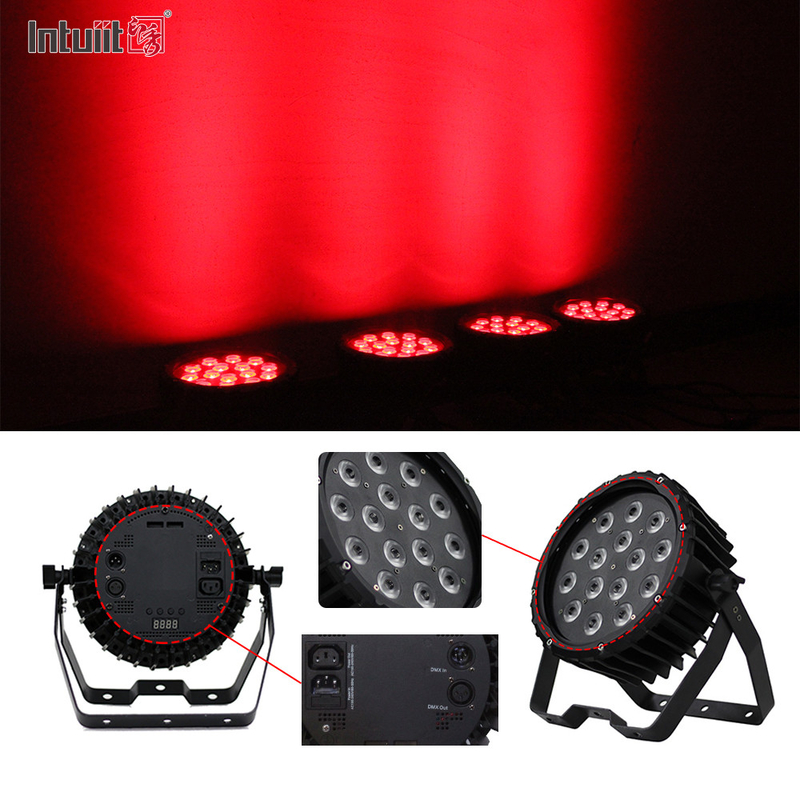 Led Pencahayaan Kualitas Baik 90w rgbw 4in1 Dmx Control Par Light Untuk Acara Pernikahan