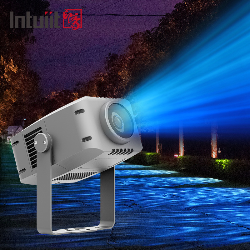 Produk baru 100W gelombang air ajaib dipimpin efek cahaya proyektor untuk upacara pernikahan hidup menunjukkan pencahayaan panggung