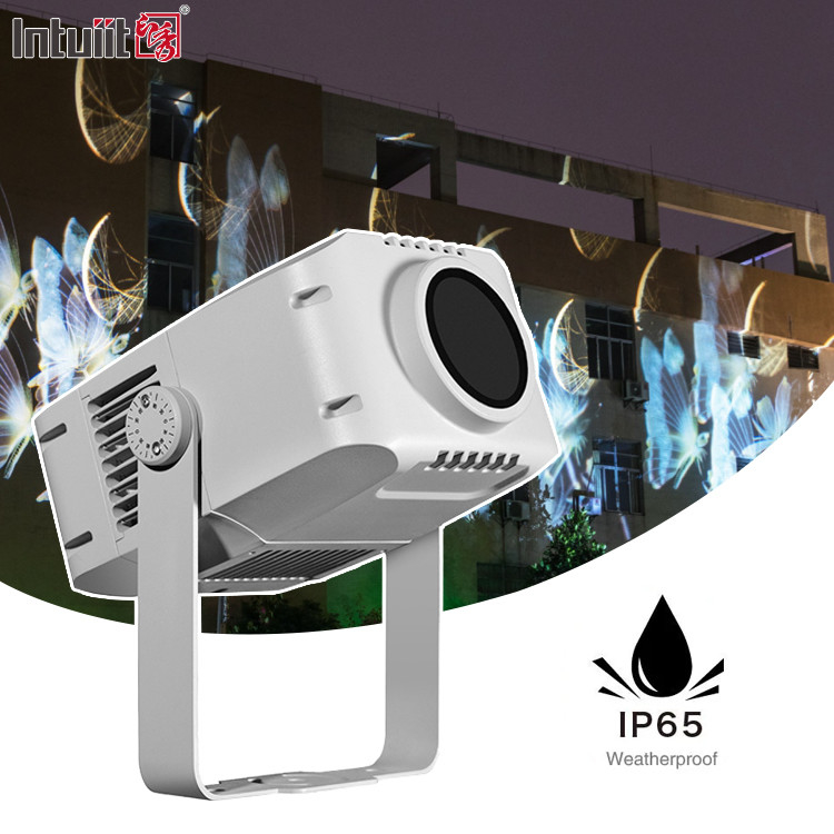 100w IP65 Logo Projector Lamp Gobo Light Outdoor 7+1 Rotating Gobo Professional Advertising Lights