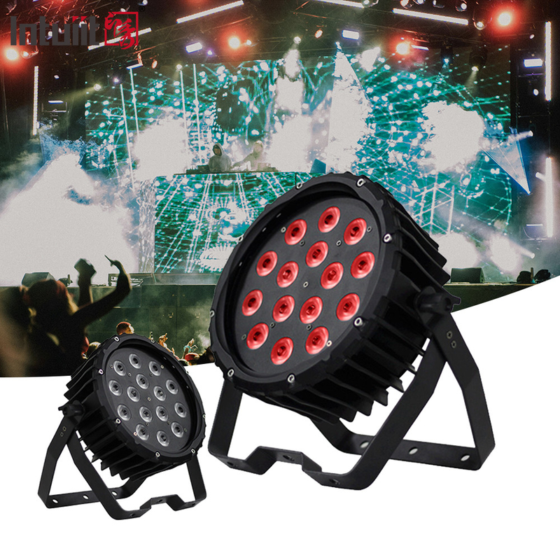 90w RGBW DMX512 4-in-1 LED Par Lampu Efek pencahayaan panggung untuk DJ Disco Bar Party